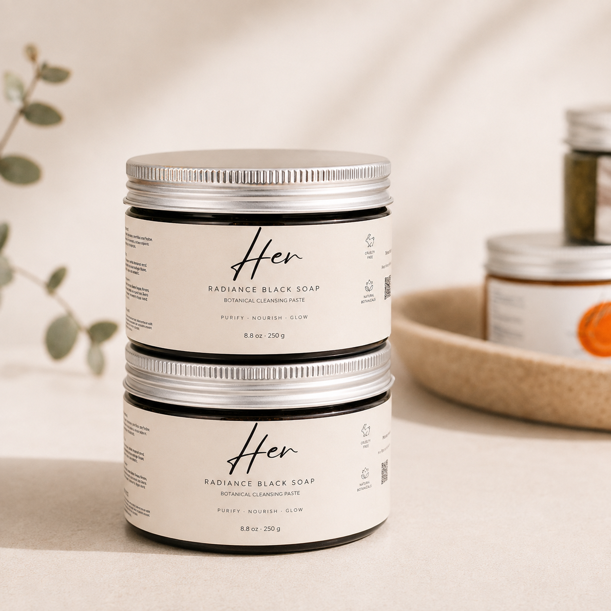 HER Beauty Radiance Black Soap